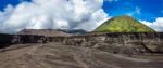 Mount Bromo Volcano (gunung Bromo)in Bromo Tengger Semeru National Park, East Java, Indonesia Stock Photo