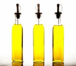 Bottles Of Olive Oil Stock Photo