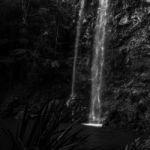 Twin Falls Waterfall Located In Springbrook National Park Stock Photo