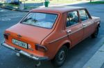 Old Zastava 101 Car In Budapest Stock Photo