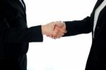 Business Deal, Handshake Stock Photo