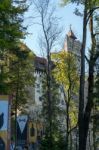 Bran, Transylvania/romania - September 20 : Exterior View Of Dra Stock Photo