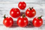 Cherry Tomatoes Stock Photo