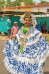 Parade In La Villa In Panama Stock Photo