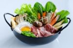 Sukiyaki Stock Photo