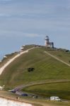 The Belle Toute Lighthouse At Beachey Head Stock Photo