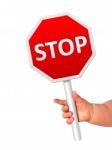 Stop Sign Stock Photo