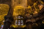 Malaga, Andalucia/spain - July 5 : Interior View Of The Cathedra Stock Photo