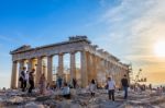 The Acropolis Of Athens Stock Photo