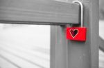 Seoul - March 28 : Love Padlocks At N Seoul Tower Or Locks Of Love Is A Custom In Some Cultures Which Symbolize Their Love Will Be Locked Forever At Seoul Tower On March 28,2015 In Seoul,korea Stock Photo