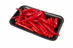 Red Hot Chili Pepper Stock Photo