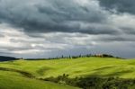 View Of The Scenic Tuscan Countryside Stock Photo