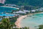 View Point Bay Koh Phi Phi Don In Andaman Sea, Phi Phi Islands K Stock Photo