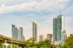 Skyscrapers In Panama City, Panama Stock Photo