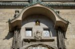 Astronomical Clock At The Old Town City Hall In Prague Stock Photo