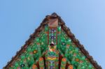 Roof Of Gyeongbokgung Palace In Seoul, Korea Stock Photo