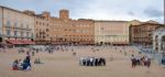 Sienna, Tuscany/italy - May 18 : Tourists In Sienna Italy On May Stock Photo