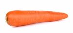 Carrot Isolated On The White Background Stock Photo