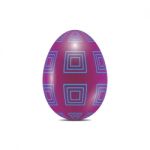 Easter Egg Realistic Color Design  Illustration Stock Photo