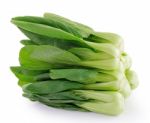 Bok Choy (chinese Cabbage) Isolated On White Stock Photo