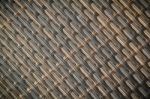 Wicker Or Rattan Bamboo Material Stock Photo