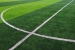 Soccer Field Stock Photo