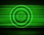 Green Abstract Technology Background Stock Photo