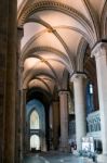 Interior View Of Canterbury Cathedral Stock Photo