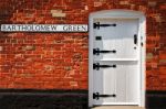 Old Door In Bartholomew Green Southwold Suffolk Stock Photo