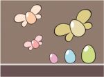 Easter Egg Background Illustration Stock Photo