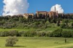 View Of Pienza Stock Photo