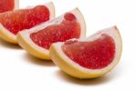 Fresh And Healthy Grapefruit Stock Photo