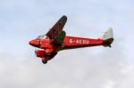 De Havilland Dh90 Dragonfly At Shoreham Airshow Stock Photo