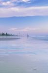 Burleigh Heads Beach During The Day Stock Photo