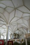 Interior View Of The Parish Church Of St. Georgen Stock Photo