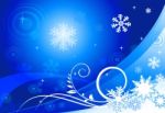 Winter Background Stock Photo