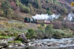 Welsh Highland Railway Stock Photo