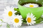 Chamomile Tea Stock Photo