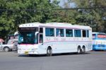 Mercedes Benz Super Long 15.m Bus Stock Photo