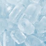 Abstract Ice Cubes Texture Background Stock Photo