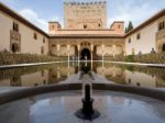 Granada, Andalucia/spain - May 7 : Part Of The Alhambra  Palace Stock Photo