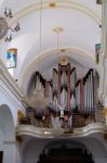 Marbella, Andalucia/spain - July 6 : Interior Of The Church Of T Stock Photo