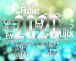 Two Thosand Twenty Year Indicates 2020 Illustration Stock Photo