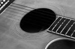 Acoustic Guitar Stock Photo