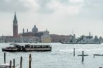 View Towards Isola Di San Giorgio Maggiore Venice Stock Photo