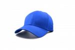 Fashion Blue Cap Isolated Stock Photo