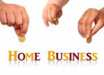 Home Business Concept Stock Photo