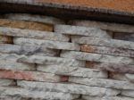 Texture Of A Wall Of A Building From A Stone Laying Stock Photo