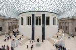 Interior View Of The Great Court At The British Museum Stock Photo