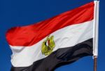 Flag Of Egypt Stock Photo